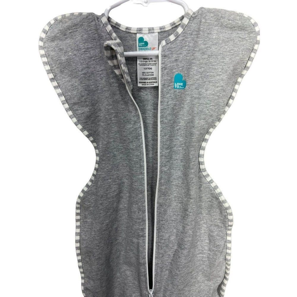 Love to Dream Sleep Swaddle Up Original Gray size Small Infant Baby 8-13 lbs